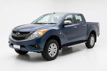 Mazda BT-50 2012- Side Steps Duru (2 pcs, Aluminum) photo 1