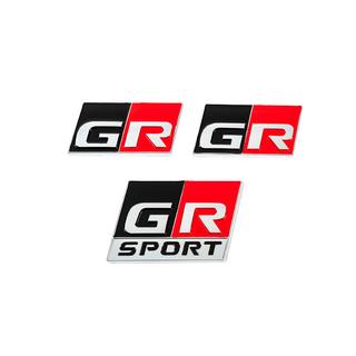 GR Sport Emblems (Set of 3) Toyota Land Cruiser 300 2021- photo 1