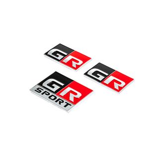 GR Sport Emblems (Set of 3) Toyota Land Cruiser 300 2021- photo 3