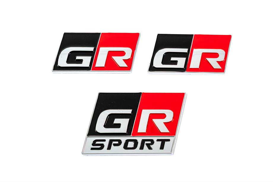 Toyota Land Cruiser 300 2021- GR Sport Emblems (Set of 3) Image