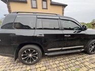 Toyota Land Cruiser 200 2007-2021 Window Deflectors with Chrome Trim Niken Luxury (4 pcs) photo 6