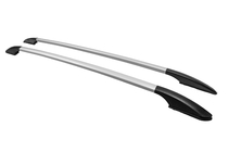 Kia Soul I 2008-2013 Roof Rails OmsaLine Solid (2 pcs, grey) photo 1