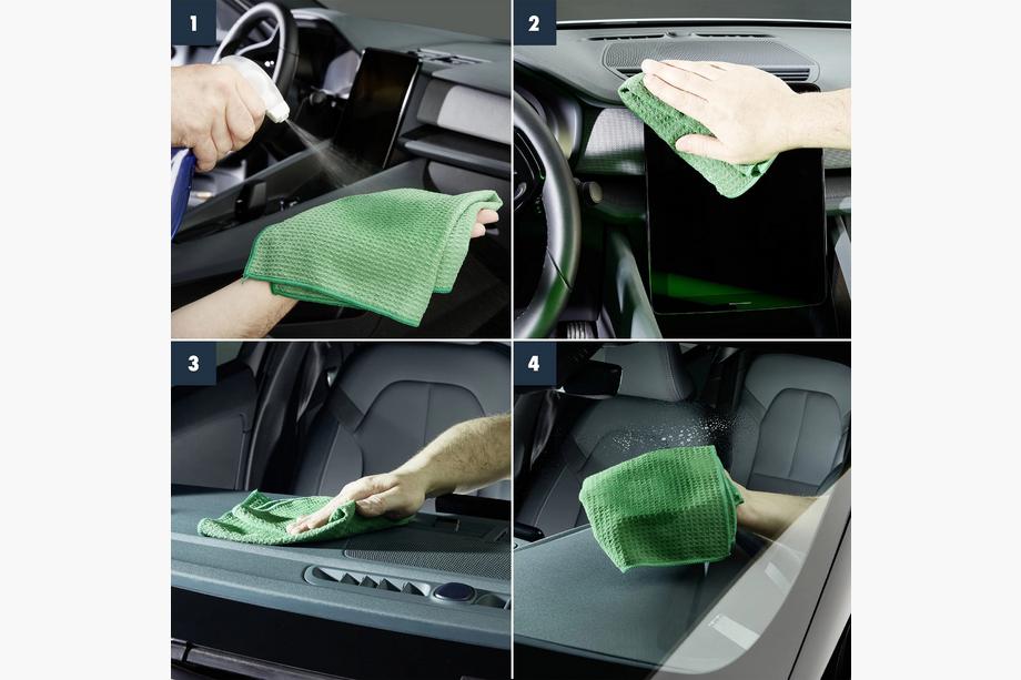 Microfiber Cloth for Glass and Interior 38x38 cm Sonax Photo 3