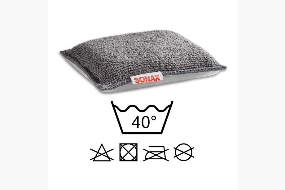 SONAX Interior Cleaning Sponge Duo – double-sided sponge for car interior cleaning Photo 2