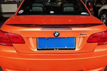 BMW 3 Series E92/E93 2006–2013 M4-Style Spoiler (for E93, Gloss Black) photo 1