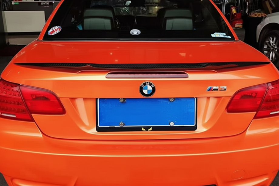 BMW 3 Series E92/E93 2006–2013 M4-Style Spoiler (for E93, Gloss Black) Image