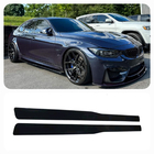 BMW 4 Series F32/F33/F36 2012-2020 PSM-Style Side Skirt Covers (for M4 skirts, ABS) photo 1