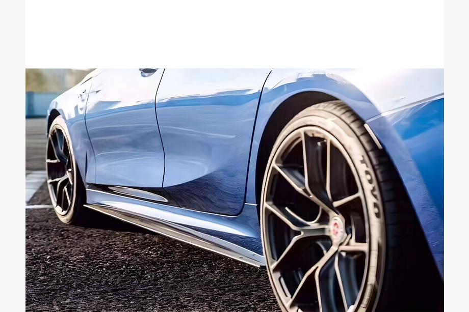 BMW 3 Series G20/G21 2018- AC-Style Door Sill Covers (for M-Sport Side Skirts, ABS) Image