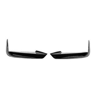 Front bumper corner splitters JIE Flap (for M-Sport, ABS) BMW 3 Series F30/F31 2012-2019 photo 3