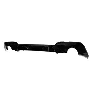 Rear diffuser (for M-Sport 2018-2022, for round exhaust tips, ABS) photo 3