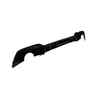 Rear diffuser (for M-Sport 2018-2022, for round exhaust tips, ABS) photo 4