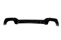 BMW 3 Series G20/G21 2018- Rear diffuser (for M-Sport 2018-2022, for rectangular exhaust tips, ABS) photo 3
