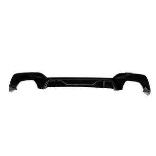 Rear diffuser (for M-Sport 2018-2022, for rectangular exhaust tips, ABS) photo 3