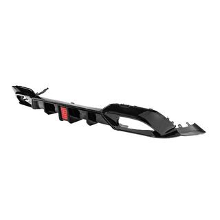 Rear Bumper Diffuser CS-Style LED (for M-Sport 2018-2022, ABS) photo 2