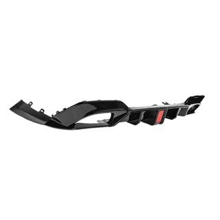 Rear Bumper Diffuser CS-Style LED (for M-Sport 2018-2022, ABS) photo 3