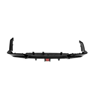 Rear Bumper Diffuser CS-Style LED (for M-Sport 2018-2022, ABS) photo 4