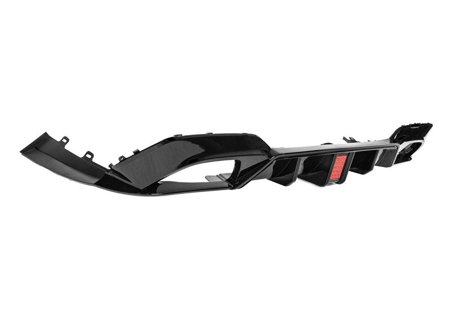 BMW 3 Series G20/G21 2018- Rear Bumper Diffuser CS-Style LED (for M-Sport 2018-2022, ABS) Photo 3