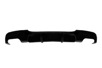 BMW 3 Series E90/E91 2005-2011 Rear diffuser for dual twin exhaust (for M-Sport, ABS) photo 1