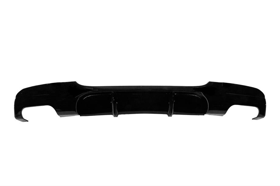 BMW 3 Series E90/E91 2005-2011 Rear diffuser for dual twin exhaust (for M-Sport, ABS) Image