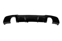 BMW 3 Series E90/E91 2005-2011 Rear diffuser for dual side single exhaust (for M-Sport, ABS) photo 5