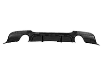 BMW 3 Series E90/E91 2005-2011 Rear diffuser for dual side single exhaust (for M-Sport, ABS) photo 6