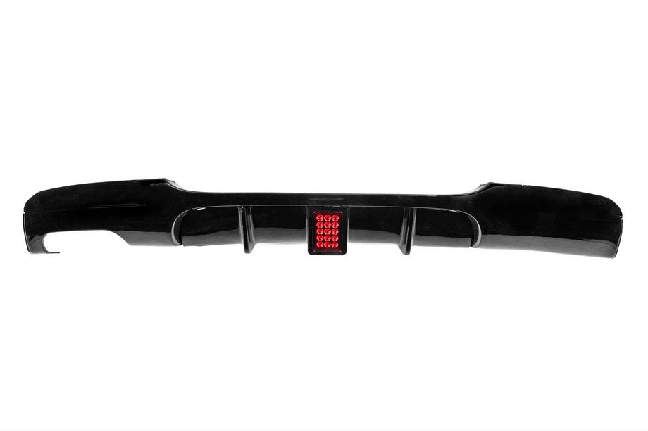 BMW 3 Series E90/E91 2005-2011 Rear diffuser for single-side dual exhaust (for M-Sport, ABS) Photo 1