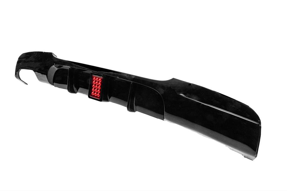 BMW 3 Series E90/E91 2005-2011 Rear diffuser for single-side dual exhaust (for M-Sport, ABS) Photo 2