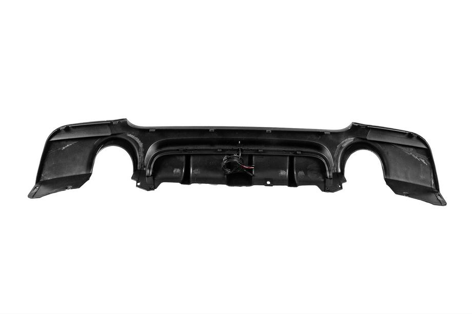 BMW 3 Series E92/E93 2006–2013 Rear bumper diffuser for dual side single exhaust LED (for M-Sport, ABS) Photo 5