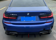 BMW 3 Series G20/G21 2018- Rear Diffuser B-Style LED (for M-Sport 2018-2022, ABS) photo 1