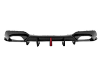 BMW 3 Series G20/G21 2018- Rear Diffuser B-Style LED (for M-Sport 2018-2022, ABS) photo 2