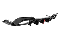 BMW 3 Series G20/G21 2018- Rear Diffuser B-Style LED (for M-Sport 2018-2022, ABS) photo 4