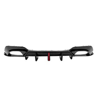 Rear Diffuser B-Style LED (for M-Sport 2018-2022, ABS) photo 2