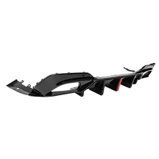 Rear Diffuser B-Style LED (for M-Sport 2018-2022, ABS) photo 4