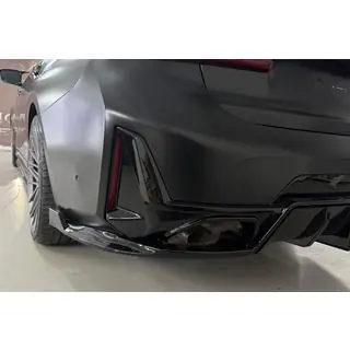 Rear Diffuser B-Style LED for M-Sport 2023+, ABS photo 2
