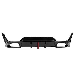 Rear Diffuser B-Style LED for M-Sport 2023+, ABS photo 4