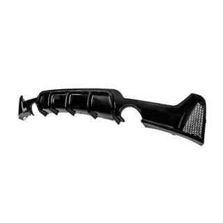 Rear bumper diffuser for dual-side single exhaust V2 (for M-Sport, ABS) photo 2
