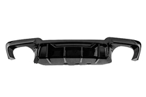 BMW 5 Series F10/F11 2010–2016 Rear Bumper Diffuser CS-Style (for M-Sport, ABS, Injection Molding) photo 2