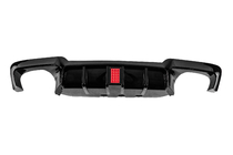 BMW 5 Series F10/F11 2010–2016 Rear Diffuser M5-Style LED (for M-Sport, ABS) photo 1