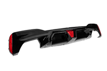 BMW 5 Series G30/G31 2017–2023 Rear bumper diffuser CS-Style LED (for M-Sport/M5 F90, ABS) photo 3