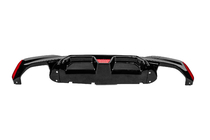 BMW 5 Series G30/G31 2017–2023 Rear bumper diffuser CS-Style LED (for M-Sport/M5 F90, ABS) photo 4