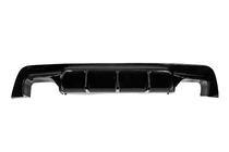 BMW 5 Series E60/E61 2003-2010 Rear Bumper Diffuser (for M-Sport, ABS) photo 2