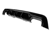 BMW 5 Series E60/E61 2003-2010 Rear Bumper Diffuser (for M-Sport, ABS) photo 3