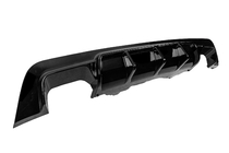 BMW 5 Series E60/E61 2003-2010 Rear Bumper Diffuser (for M-Sport, ABS) photo 4
