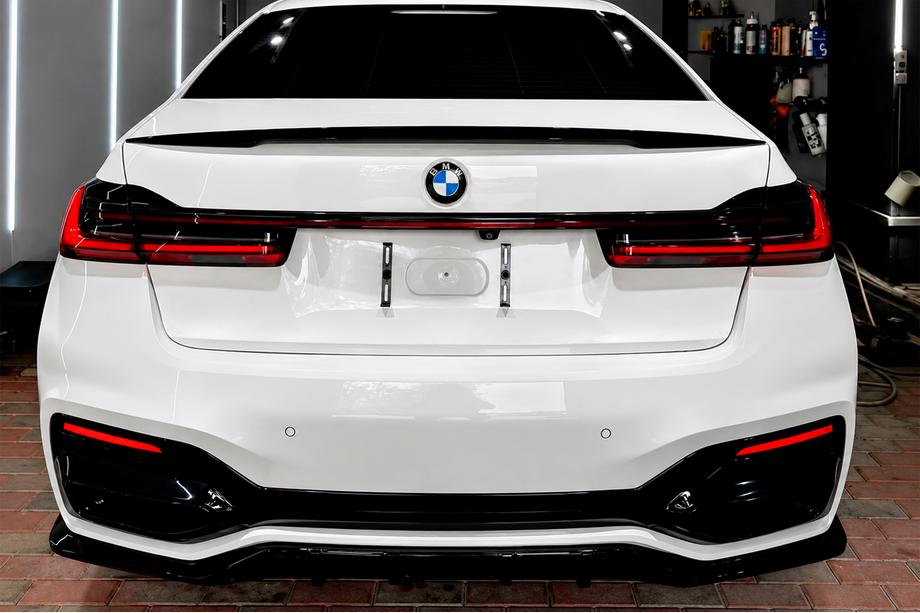 BMW 7 Series G11/G12 2015-2022 Rear Diffuser (for M-Sport 2019-2022, ABS) Image