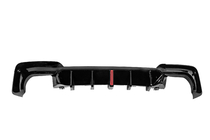 BMW X3 G01 2018- Rear bumper diffuser CS-Style LED (for M-Sport 2018-2021, ABS) photo 1
