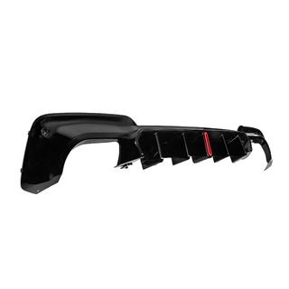 Rear bumper diffuser CS-Style LED (for M-Sport 2018-2021, ABS) photo 3