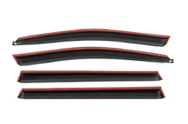 Skoda Octavia IV A8 2020- Window Deflectors with Chrome Trim Niken Luxury (SW, 4 pcs) photo 6