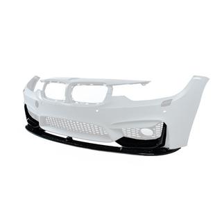 Front lip spoiler BM (for M3-LOOK, gloss black) BMW 3 Series F30/F31 2012-2019 photo 1