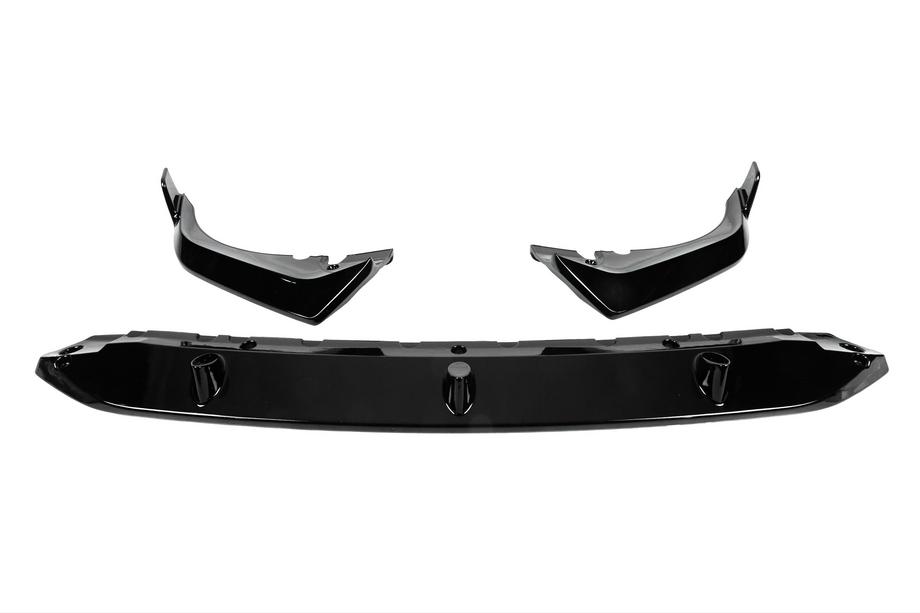 BMW X7 G07 2019- Front Bumper Lip Paradigm Black Knight V2 (2018-2022, M-Sport) Photo 6