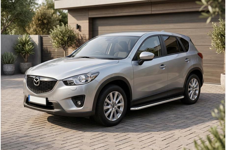 Mazda CX-5 2012-2017 Side Steps Maydos V1 (2 pcs, stainless steel) Image